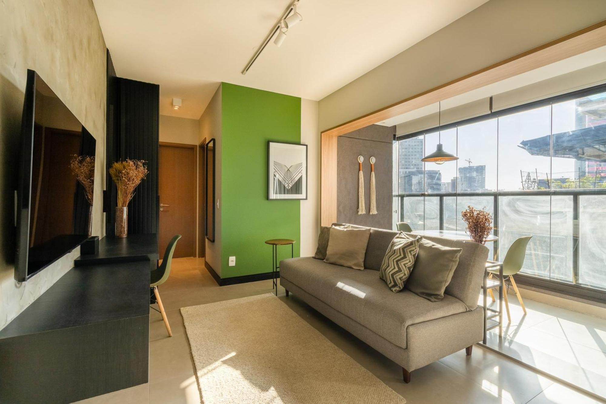 Bhomy Pinheiros Decoração Linda E Completo Iq42 Apartamento São Paulo